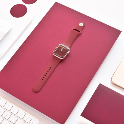 NAKD Apple Watch Strap - Burgundy