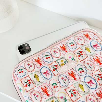 Quilted Dolce Vita iPad Sleeve