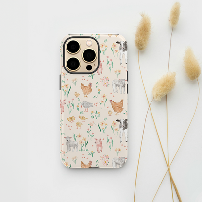 Tough MagSafe® Phone Case - Farmyard Friends