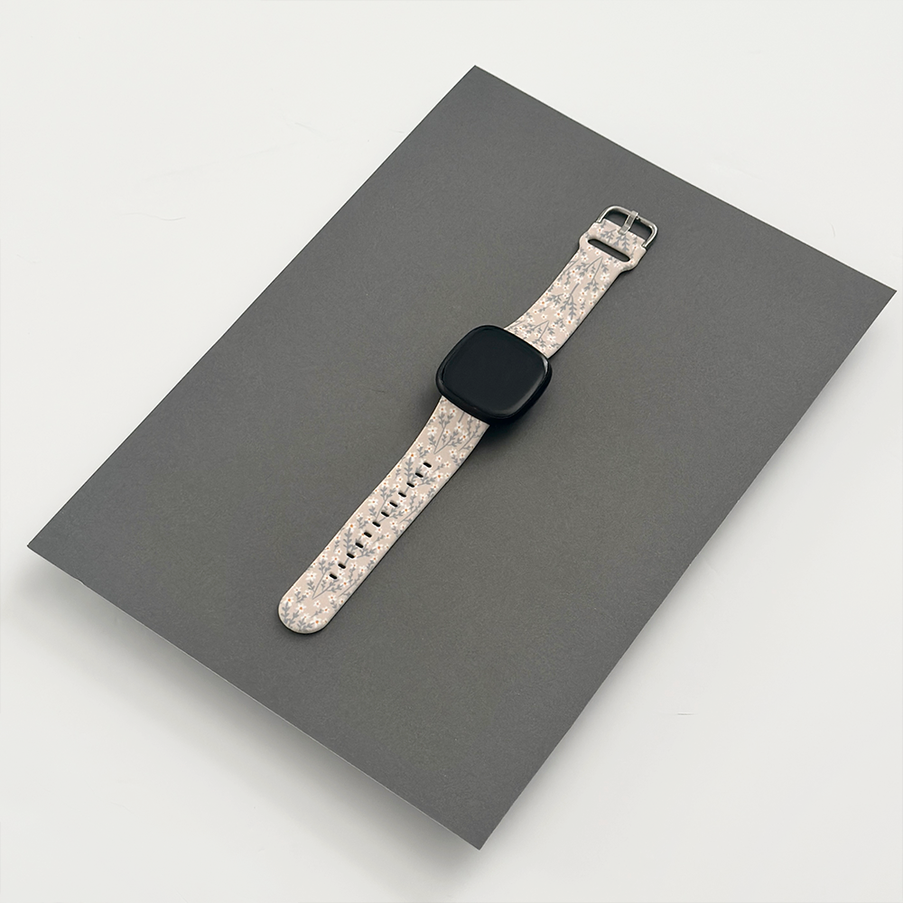Fitbit Strap - Nude Flowers