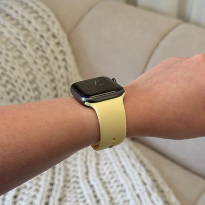 NAKD Apple Watch Strap - Butter Yellow