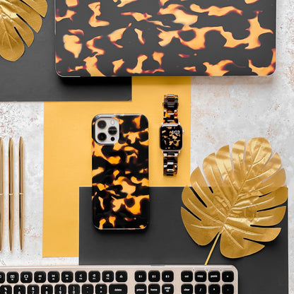 Luxe Tortoiseshell Apple Watch Strap