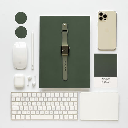 NAKD Apple Watch Strap - Vintage Khaki
