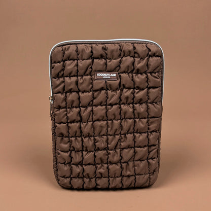 Quilted Chocolate iPad Sleeve
