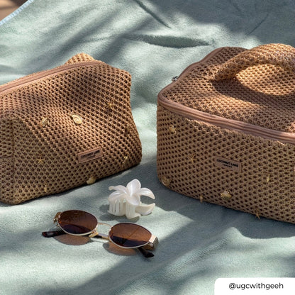 Travel Vanity Case - Sands of St Tropez