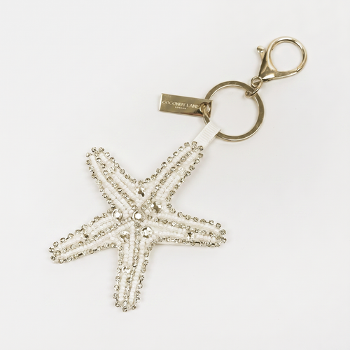 Keyring - Beaded Starfish