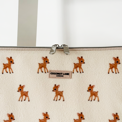 Fleecy Fawn Laptop Sleeve