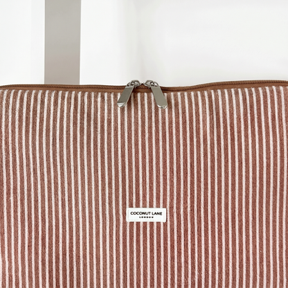 Chestnut Stripes TOWEL Laptop Sleeve