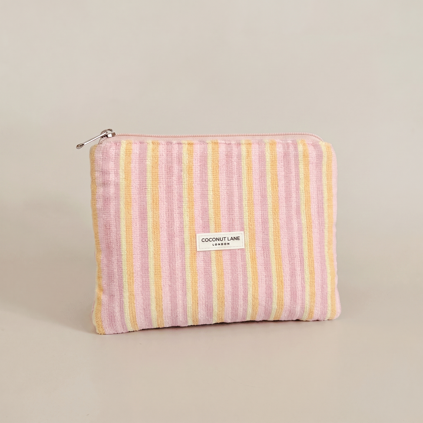 Mini Towel Everything Pouch - Pastel Stripes