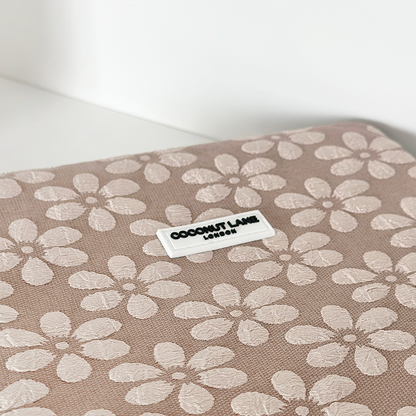 Mocha Flower iPad Sleeve