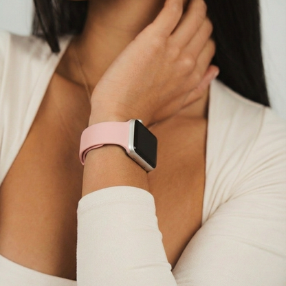 NAKD Apple Watch Strap - Coral Pink