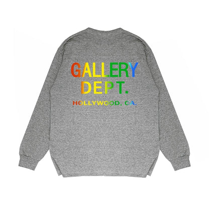 Gallery Dept Long Sleeved Shirt Fashion Brand Long Sleeve Long-Sleeved T-shirt Blouse