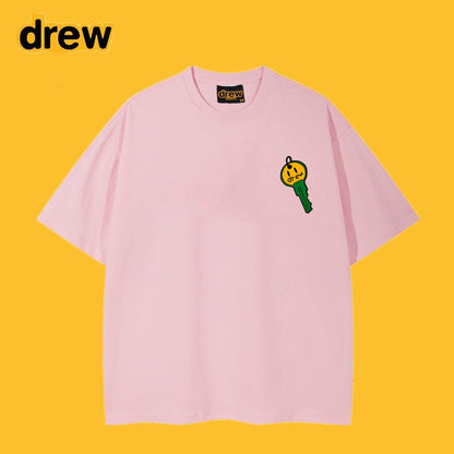 Drew T-shirts Short-Sleeved T-shirt Smiley Face