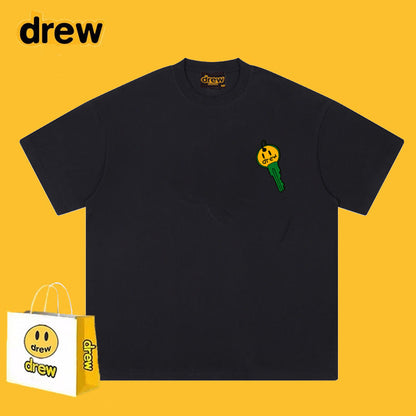 Drew T-shirts Short-Sleeved T-shirt Smiley Face
