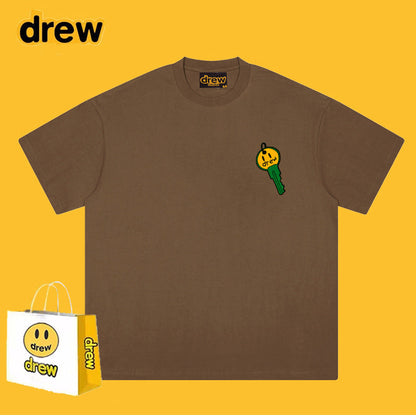 Drew T-shirts Short-Sleeved T-shirt Smiley Face