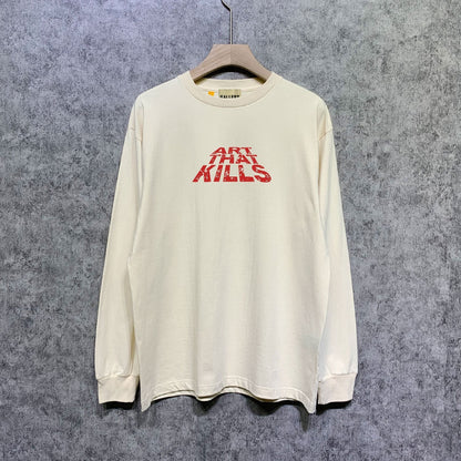 Gallery Dept Long Sleeved Shirt Fashion Brand Long Sleeve Long-Sleeved T-shirt Blouse