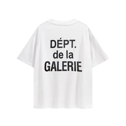 Gallery Dept T-shitrs Vintage Printed Summer plus Size Men and Women Short Sleeve