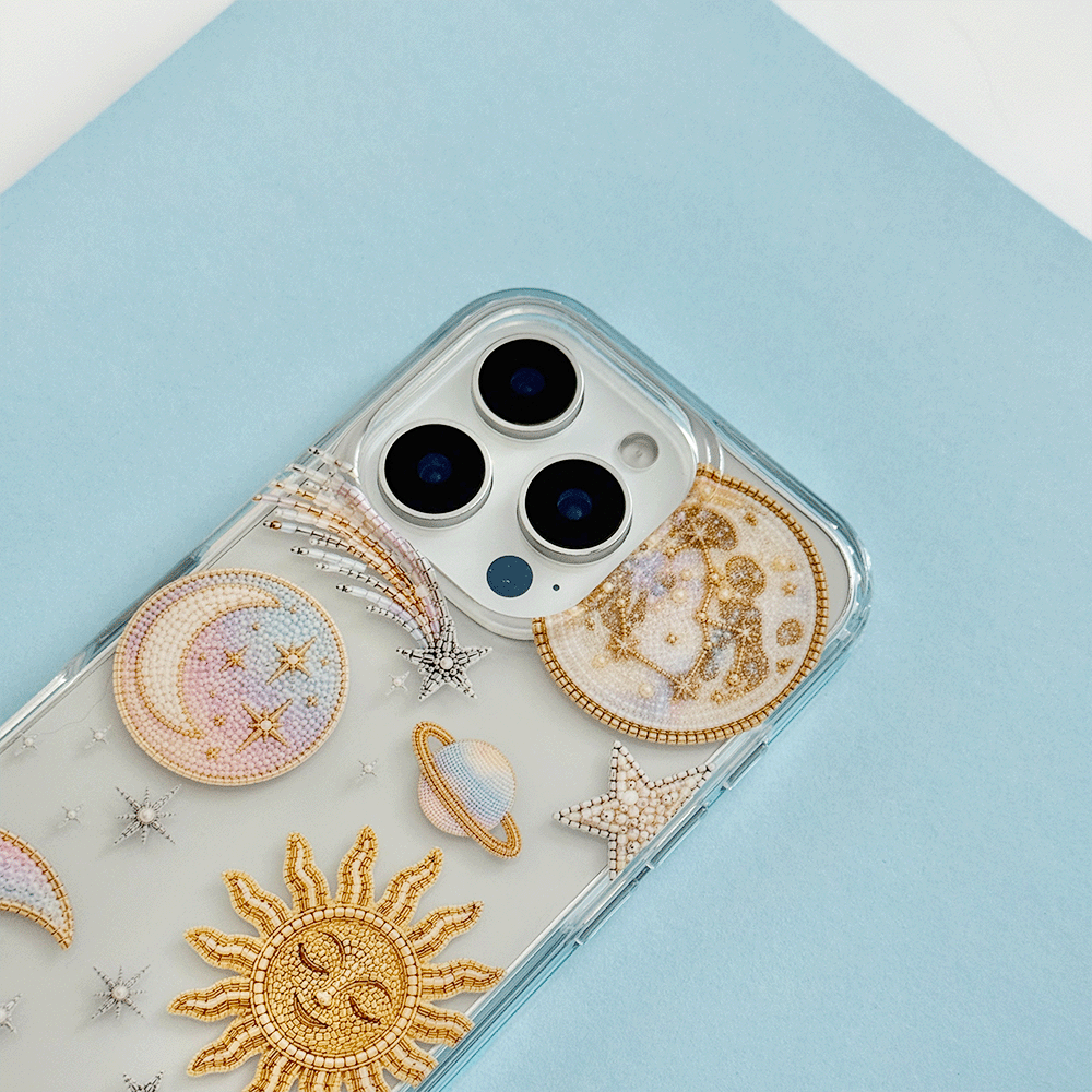 Clear Phone Case - Opal Celestial