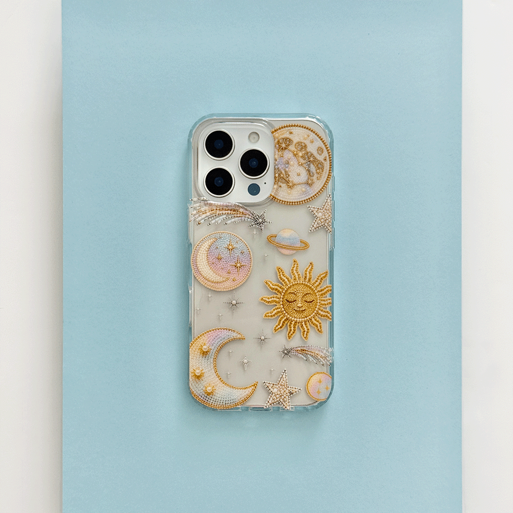 Clear Phone Case - Opal Celestial