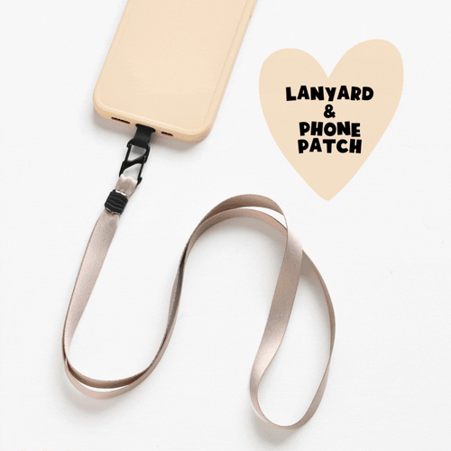 Universal Phone Lanyard Patch Bundle