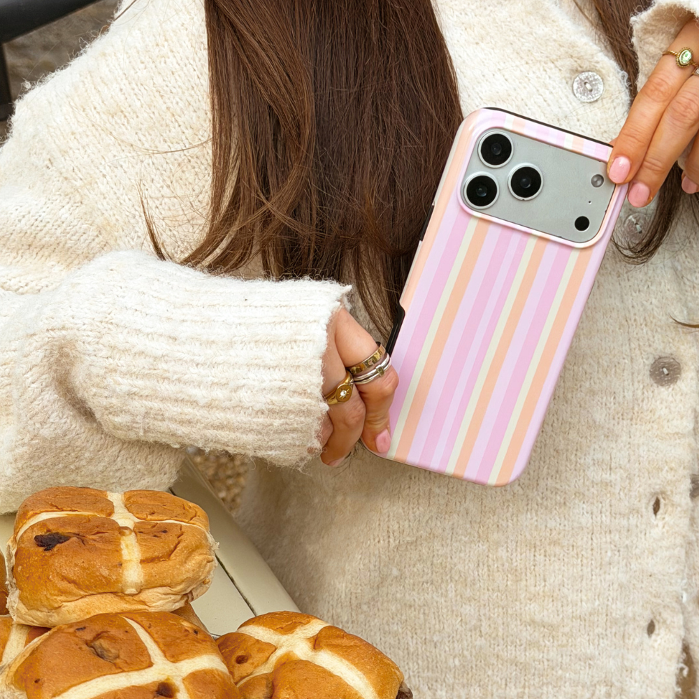 Tough MagSafe® Phone Case - Pastel Stripes