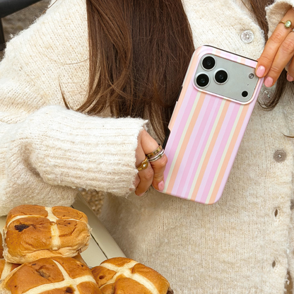 Tough MagSafe® Phone Case - Pastel Stripes