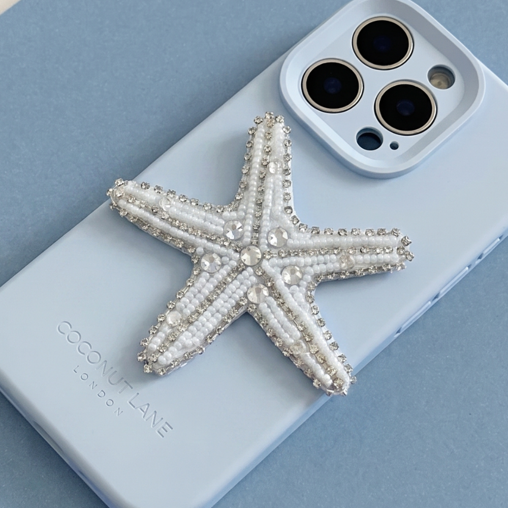 Beaded Phone Patch - Starfish