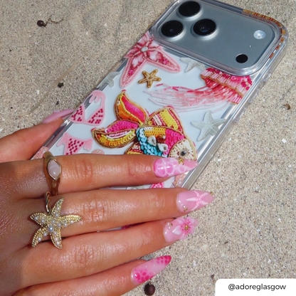 Clear Phone Case - Pink Paradise