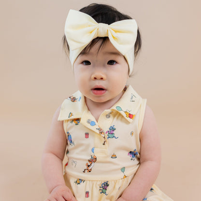Polo Bodysuit Dress in Winnie the Pooh Celebration
