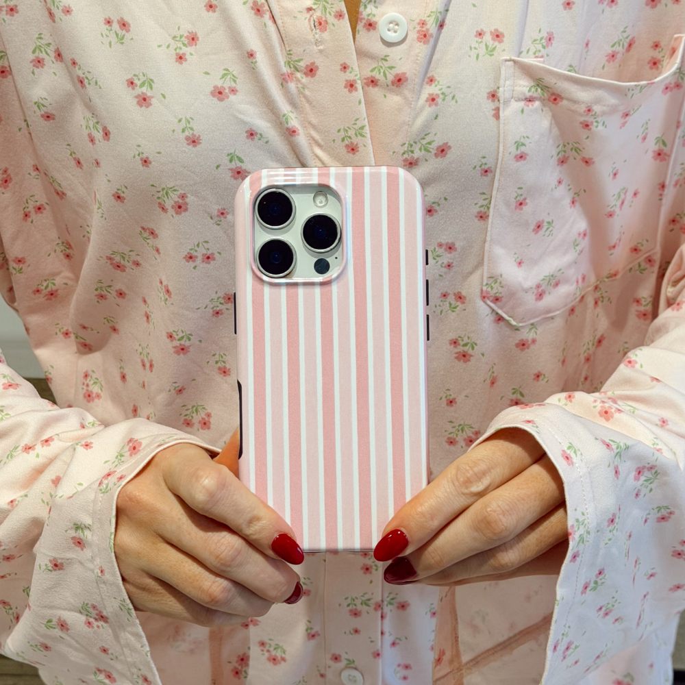 Tough MagSafe® Phone Case - Powder Stripes