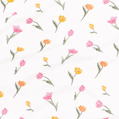 Zippered Romper in Tulip