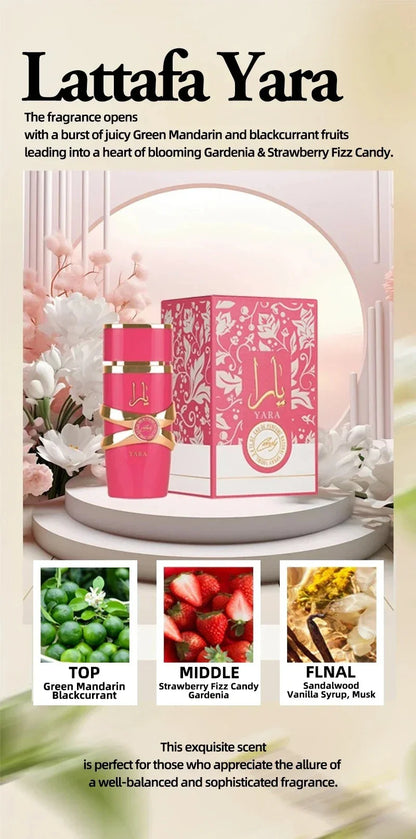 100ML Hot-selling Women Perfume Eau De Parfum High Quality Arabian Spray Long Lasting Pheromone Light Fragrance Free Shipping