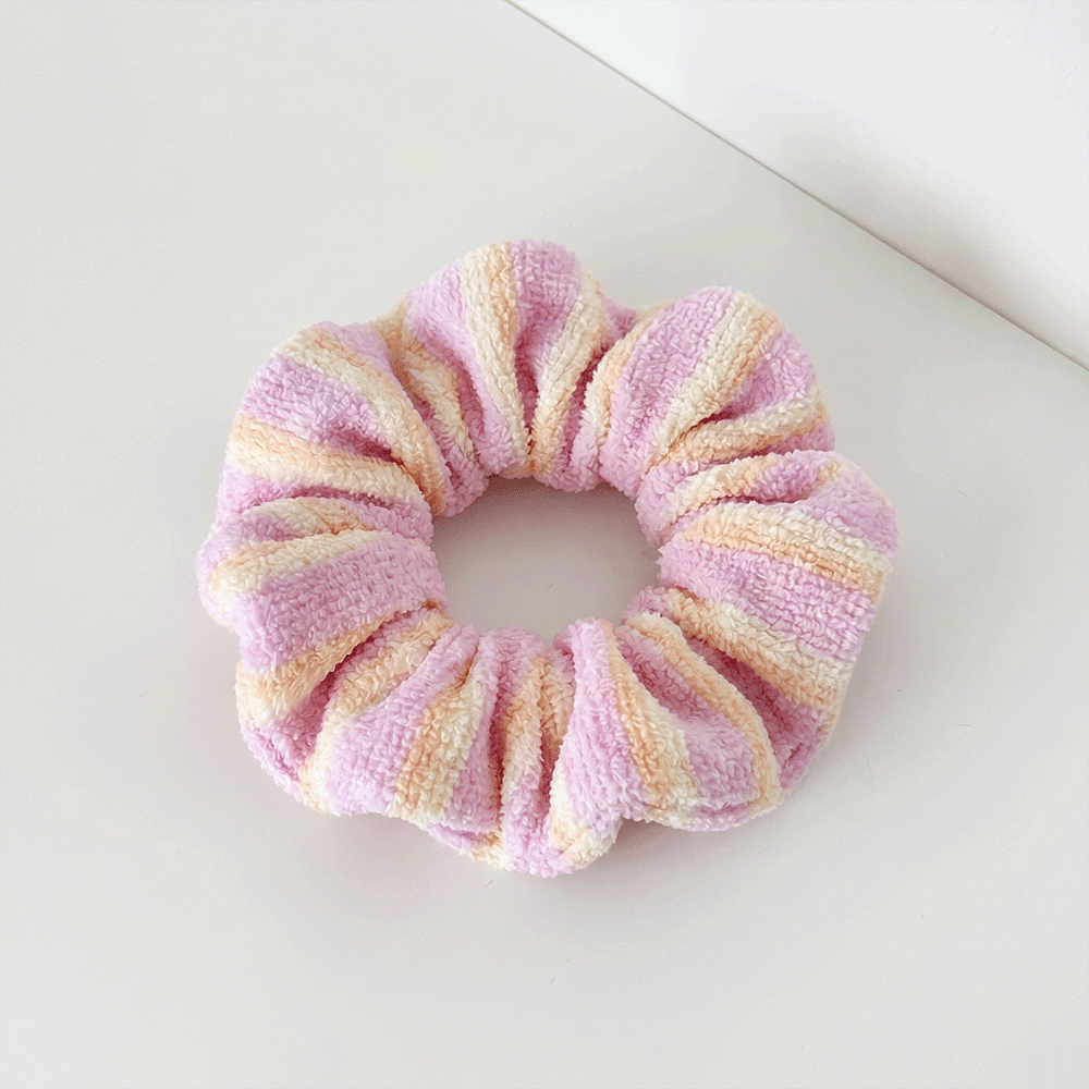 TOWEL Scrunchie - Pastel Stripes