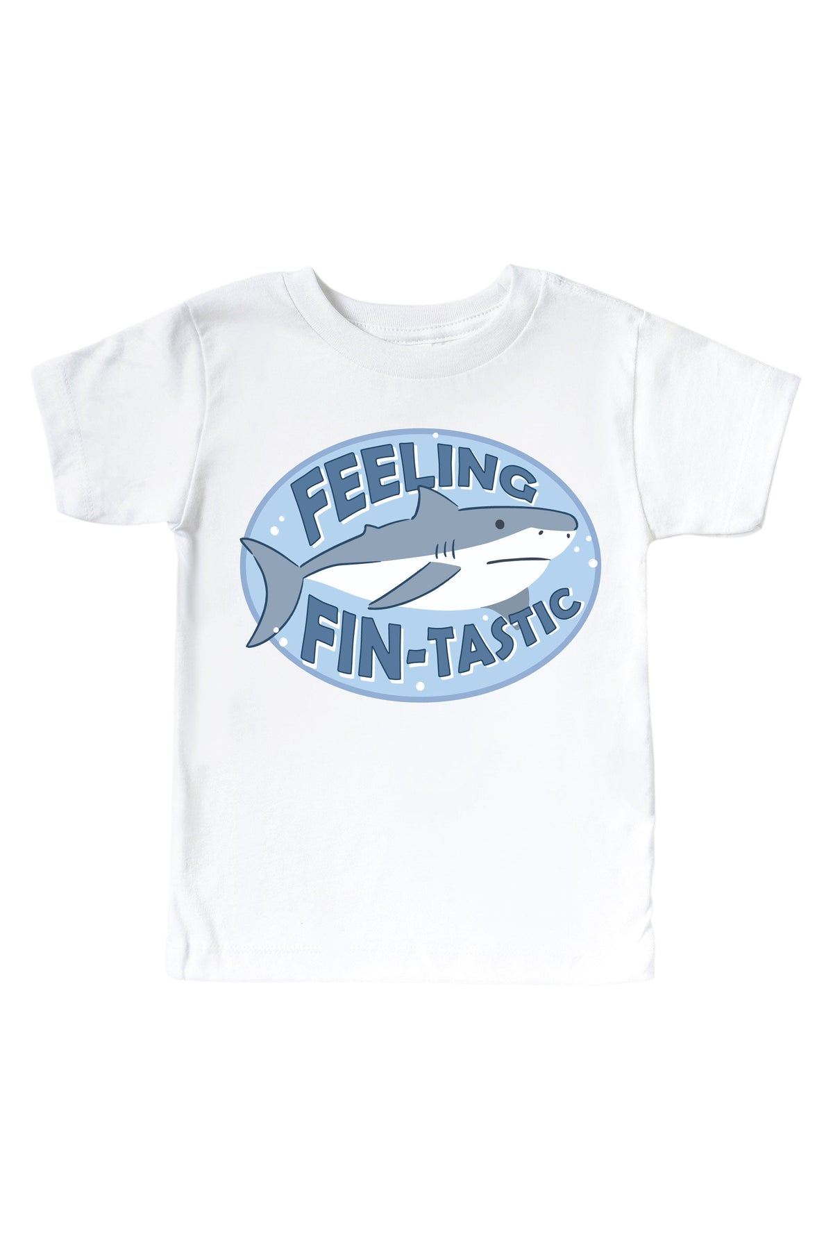 Feeling Fin-Tastic Graphic Bodysuit & Kids Tee | White