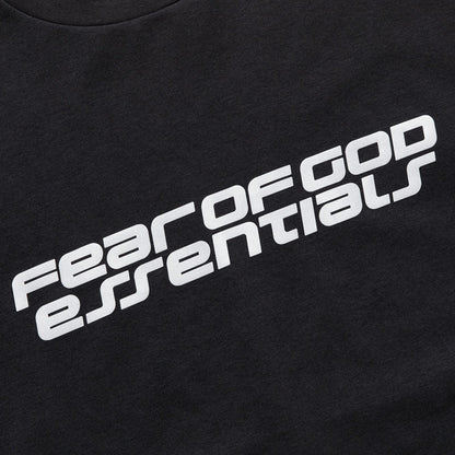 Fear Of God Essentials Ponte 90's L/S Tee - Vintage Black
