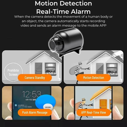 2 Million Pixel HD Home Smart WIFI Remote Mini 1080P Surveillance Camera, Specification: X5+64G