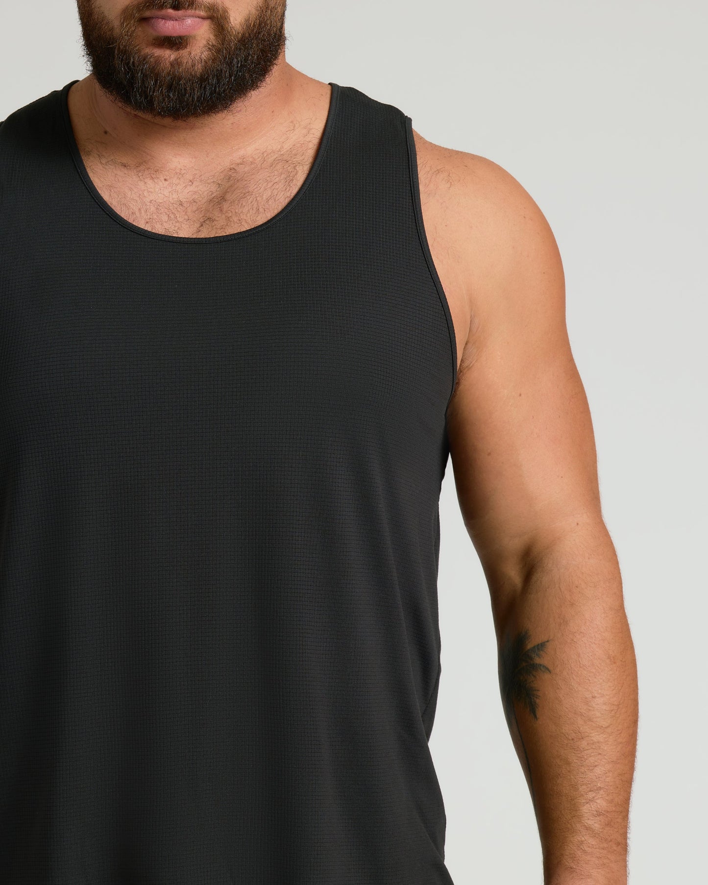 Black & Navy Sleeveless Active Mesh Tank 2-Pack