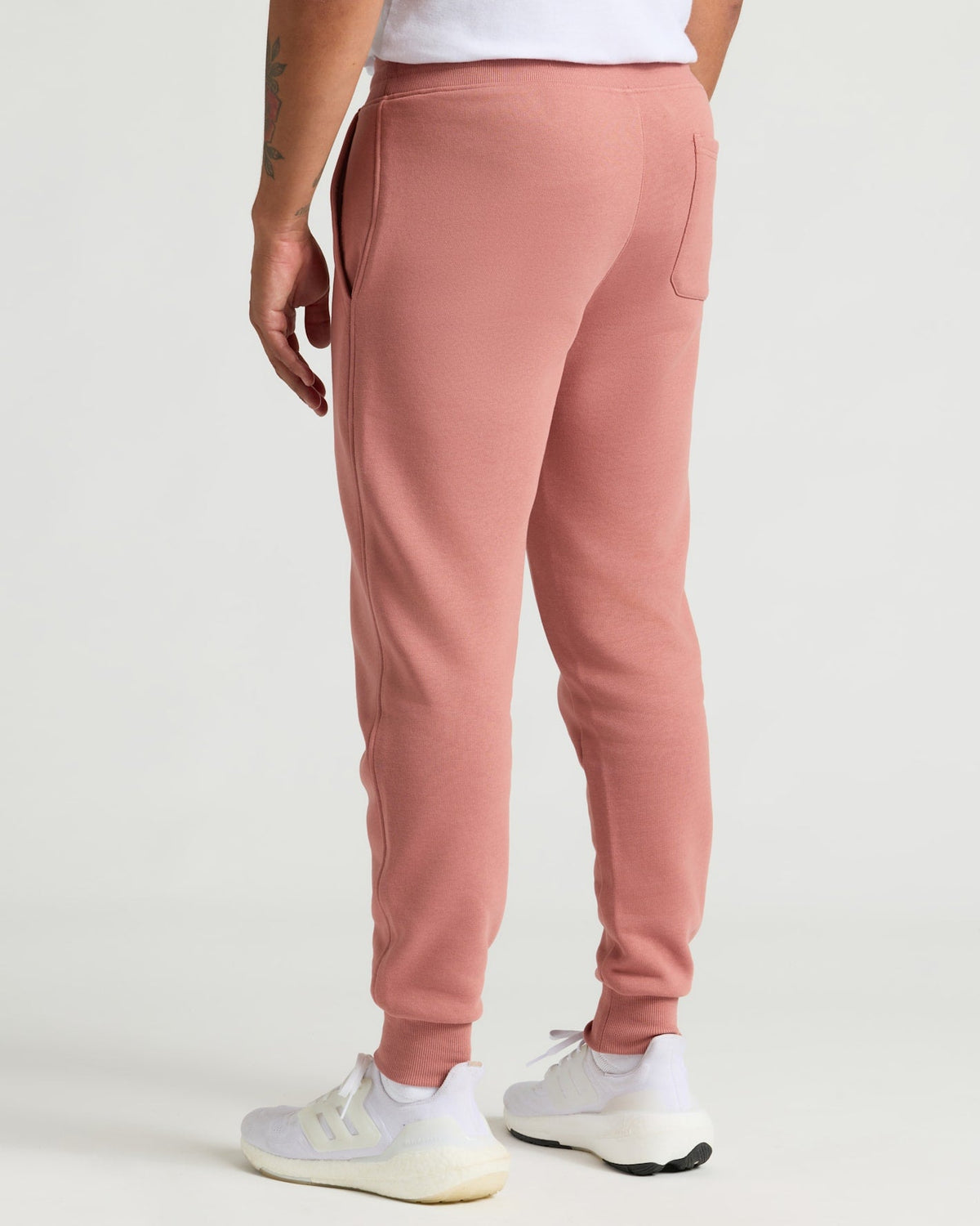 Rose Fleece French Terry Joggers