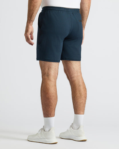 Dark Heather Navy Active Comfort Shorts