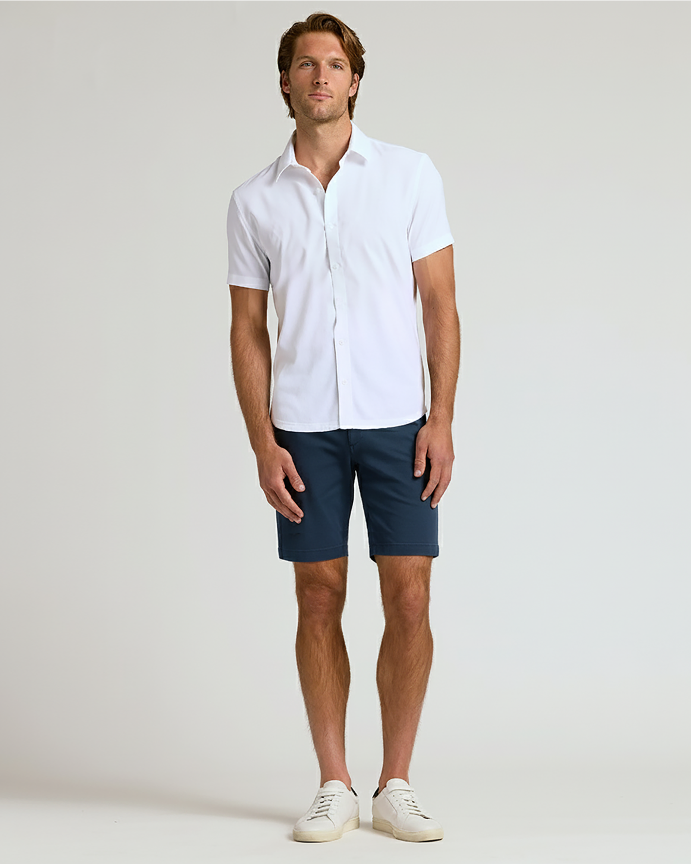 7" Sandstone & Navy Chino Shorts 2-Pack