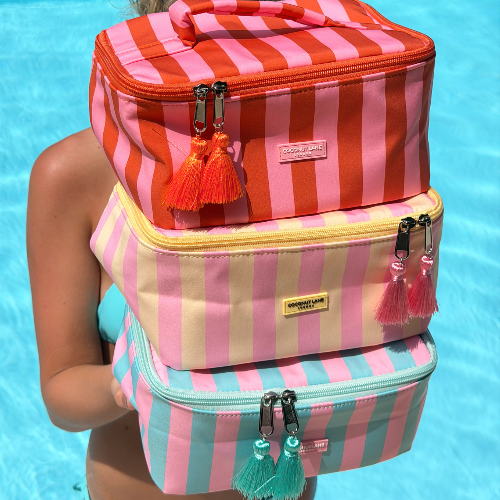 Travel Vanity Case - Pink Lemonade