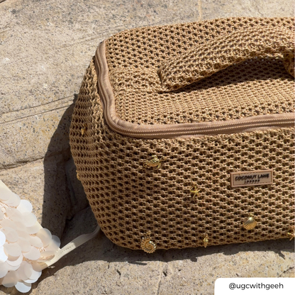 Travel Vanity Case - Sands of St Tropez