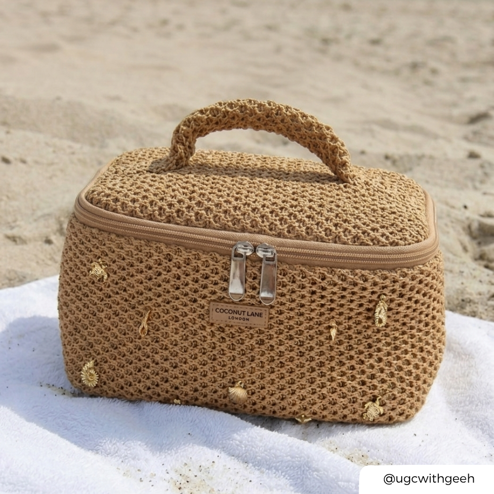 Travel Vanity Case - Sands of St Tropez