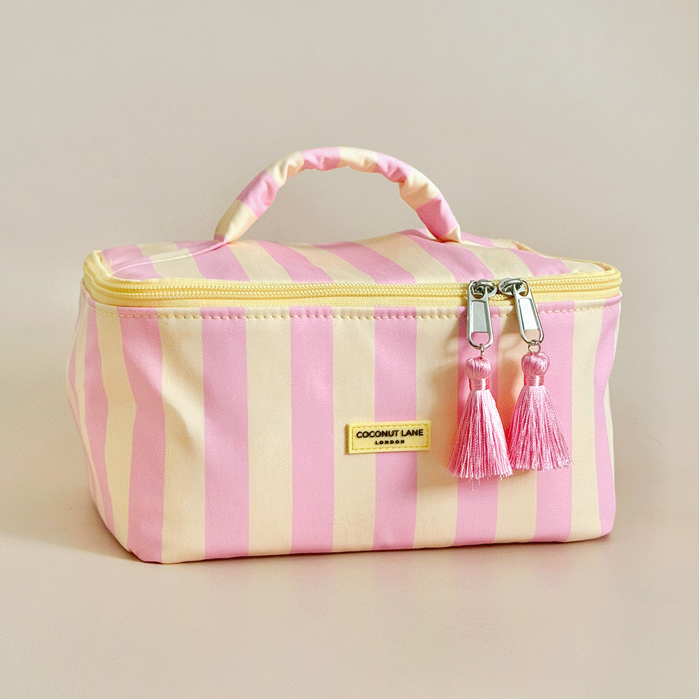 Travel Vanity Case - Pink Lemonade