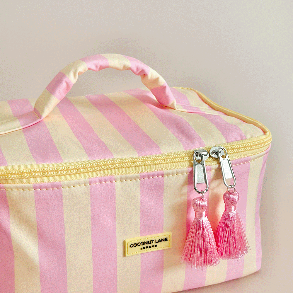 Travel Vanity Case - Pink Lemonade