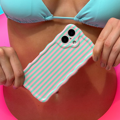 Wavy Phone Case - Palm Springs
