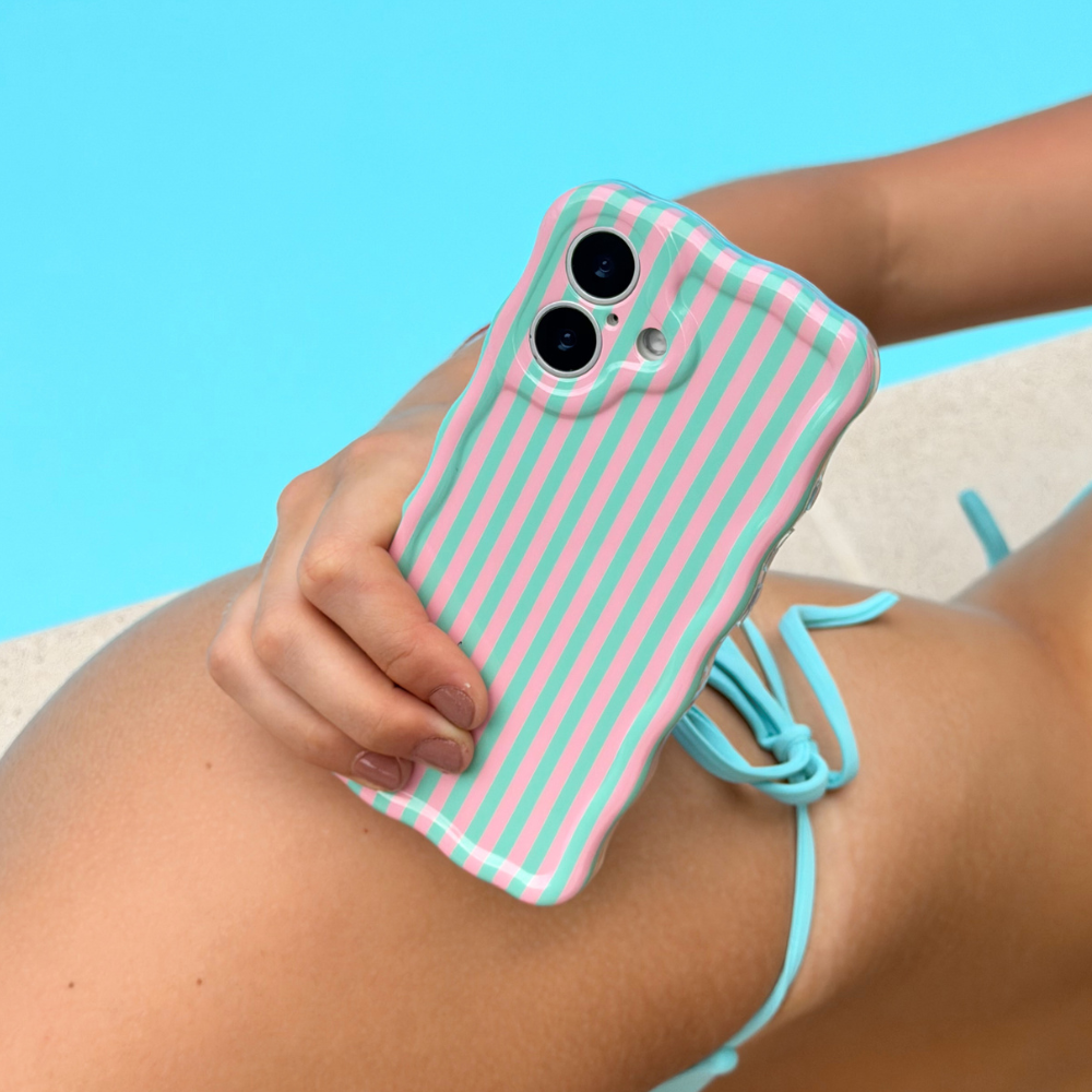 Wavy Phone Case - Palm Springs