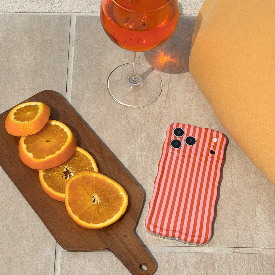 Wavy Phone Case - Soleil Stripes
