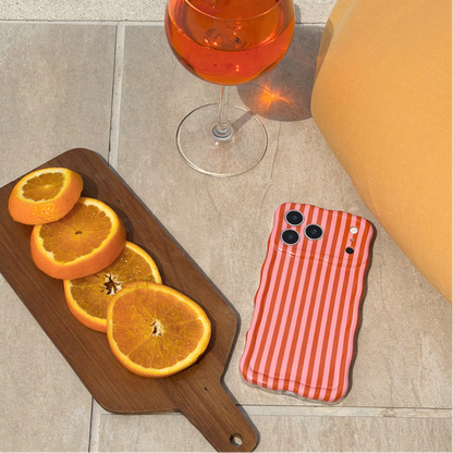 Wavy Phone Case - Soleil Stripes