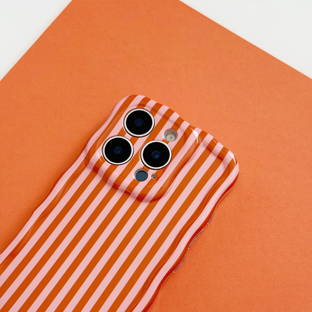 Wavy Phone Case - Soleil Stripes